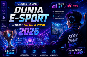 Halaman Tentang Dunia E-Sport