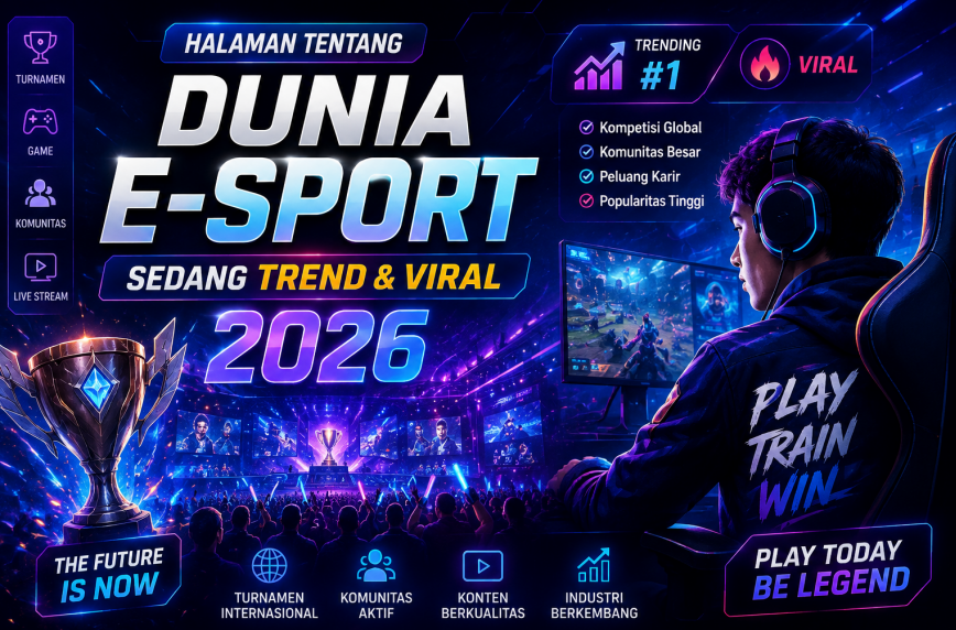 Halaman Tentang Dunia E-Sport