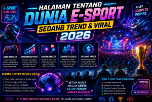 Halaman Tentang Dunia E-Sport