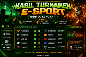 Hasil Turnamen E-Sport
