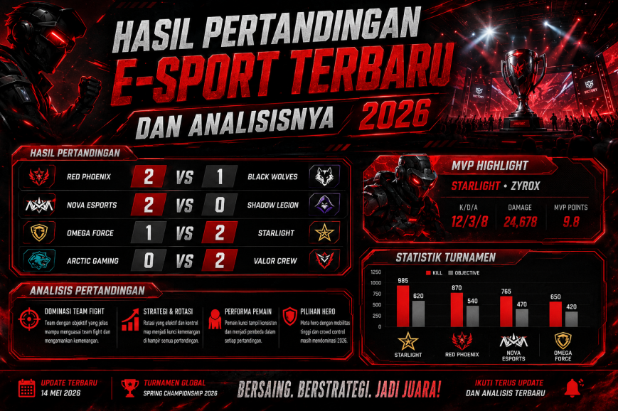 Hasil Pertandingan E-Sport