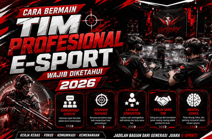 Cara Bermain Tim Profesional