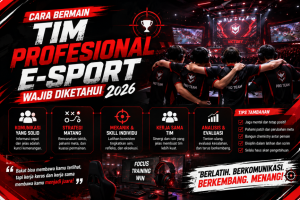 Cara Bermain Tim Profesional