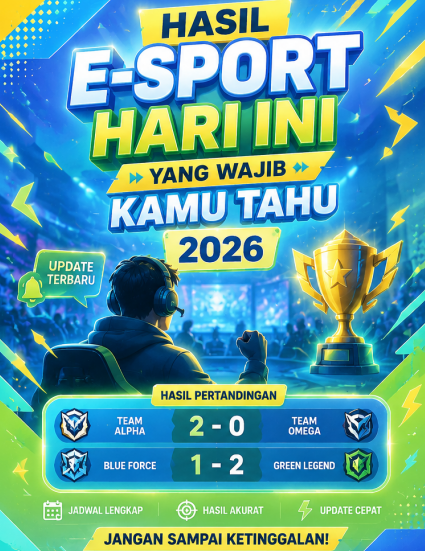 Hasil E-Sport Hari Ini
