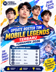 Update Roster Tim Mobile Legends