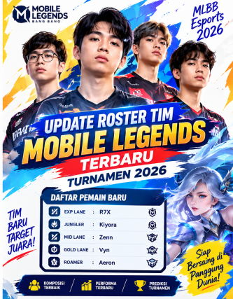Update Roster Tim Mobile Legends Terbaru Turnamen 2026