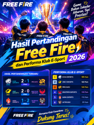 Hasil Pertandingan Free Fire